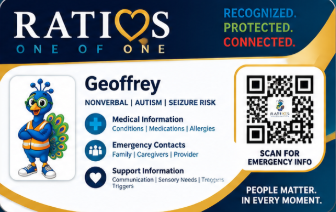 RATIOS OneProfile Geoffrey Emergency Identification Card