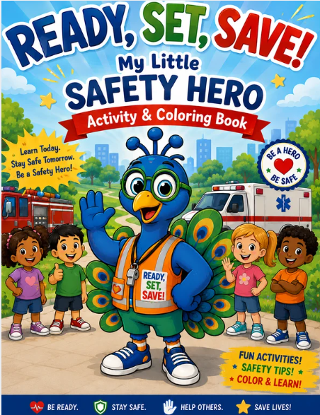 Ready, Set, Save! My Little Safety Hero Activity & Coloring Book