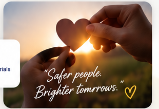 Safer people, brighter tomorrows